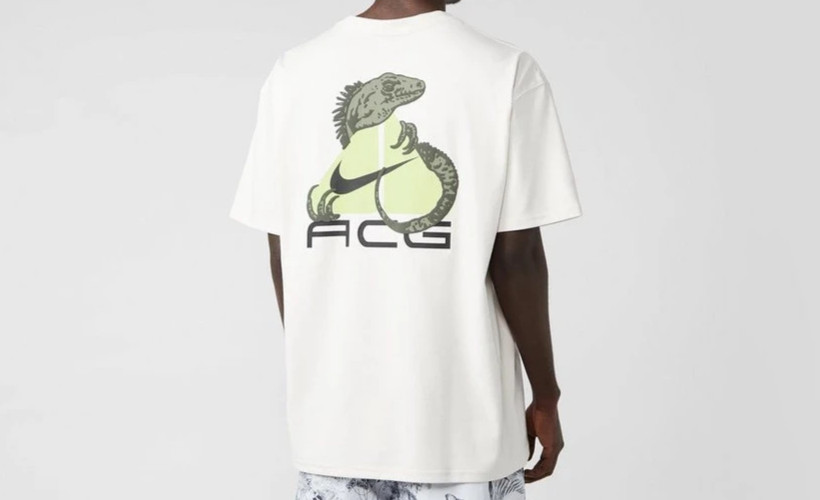 Nike Men's ACG Dri-FIT Iguana T-Shirt - Size: L - HJ0884 030 - Phantom - NWT ! gallery