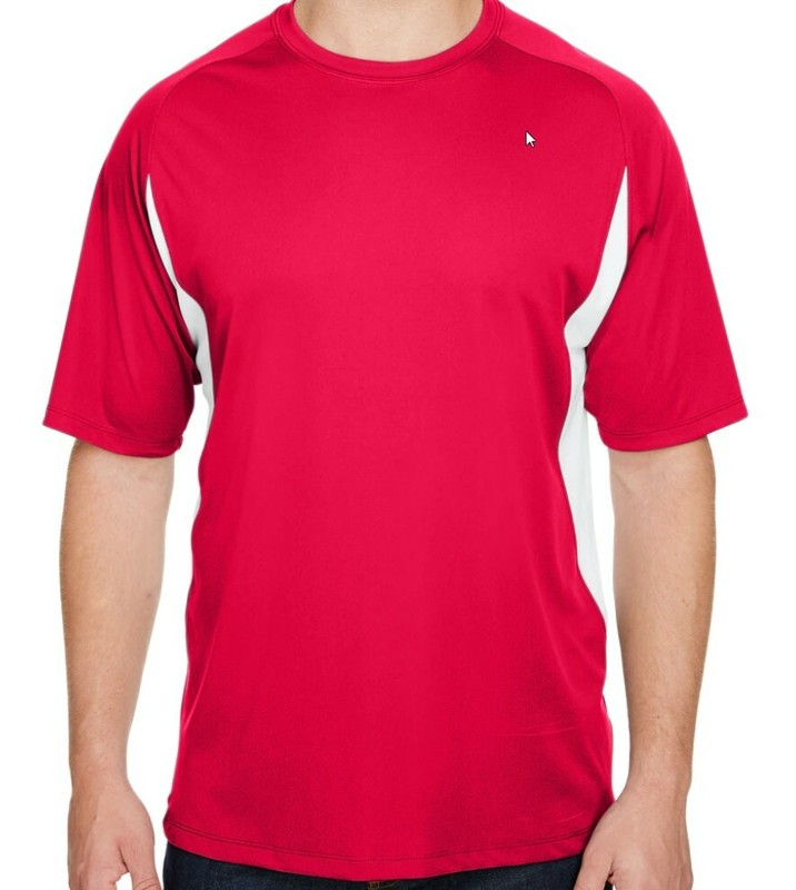 A4 Cooling Performance Color Blocked Crew T-Shirt gallery