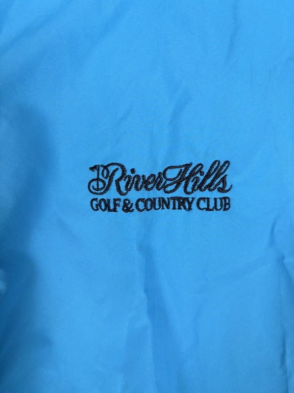 Zero Restriction Men’s Jacket XL Blue Golf Half-Zip Tour Series Polyester #2403 gallery