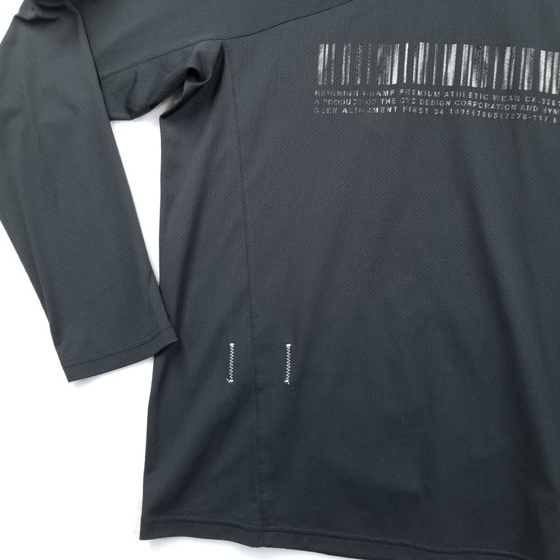 Reigning Champ Shirt Men L Black Jide Osifeso Barcode Jersey Weeping Eye gallery