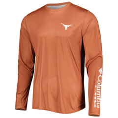 COLUMBIA Men’s NCAA Terminal Shot L/S Top NWT Texas Longhorns SIZE: MEDIUM