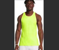Under Armour RUSH Men’s Medium Bright Yellow Vanish Energy Muscle Tank Top NEW!