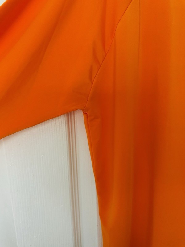 NEW Orange Long Sleeve Performance Fishing Shirt UPF50+ Sun Protection Size L gallery