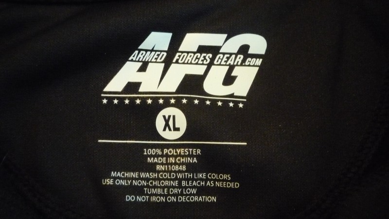 AFG ARMED FORCES GEAR U.S. ARMY BLACK HALF ZIP PULLOVER BLACK SIZE XL NWOT gallery