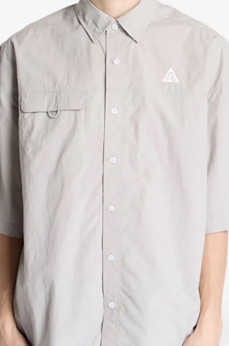 Nike ACG Orb Weaver UV Repel Short Sleeve Shirt Mens Size XL New HJ2883-009 gallery