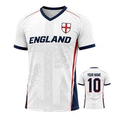 England Football Jersey, England Soccer Shirt, English Flag Fan Gift