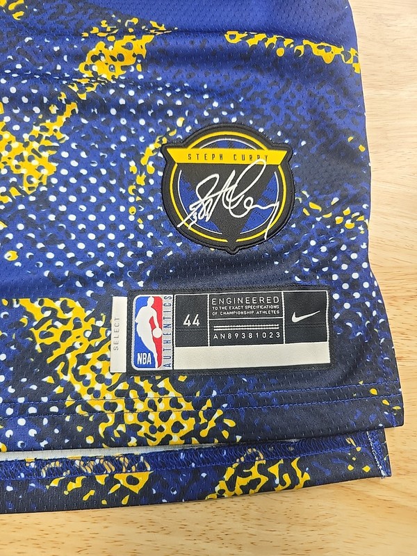 Nike GSW Stephen Curry 25/26 Select Series Swingman Jersey Size Medium Men Blue gallery