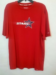 Mens Marucci Red Short Sleeve Performance T Shirt Size Large Stars # 38 L