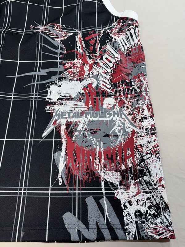 Metal Mulisha Y2K Mens Skull Graphic Sleeveless V Neck Jersey Tank Top Size L gallery