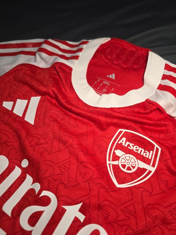 Long Sleeve Authentic Player Arsenal 25/26 Home SMALL Shirt Jersey 2025 Soccer gallery