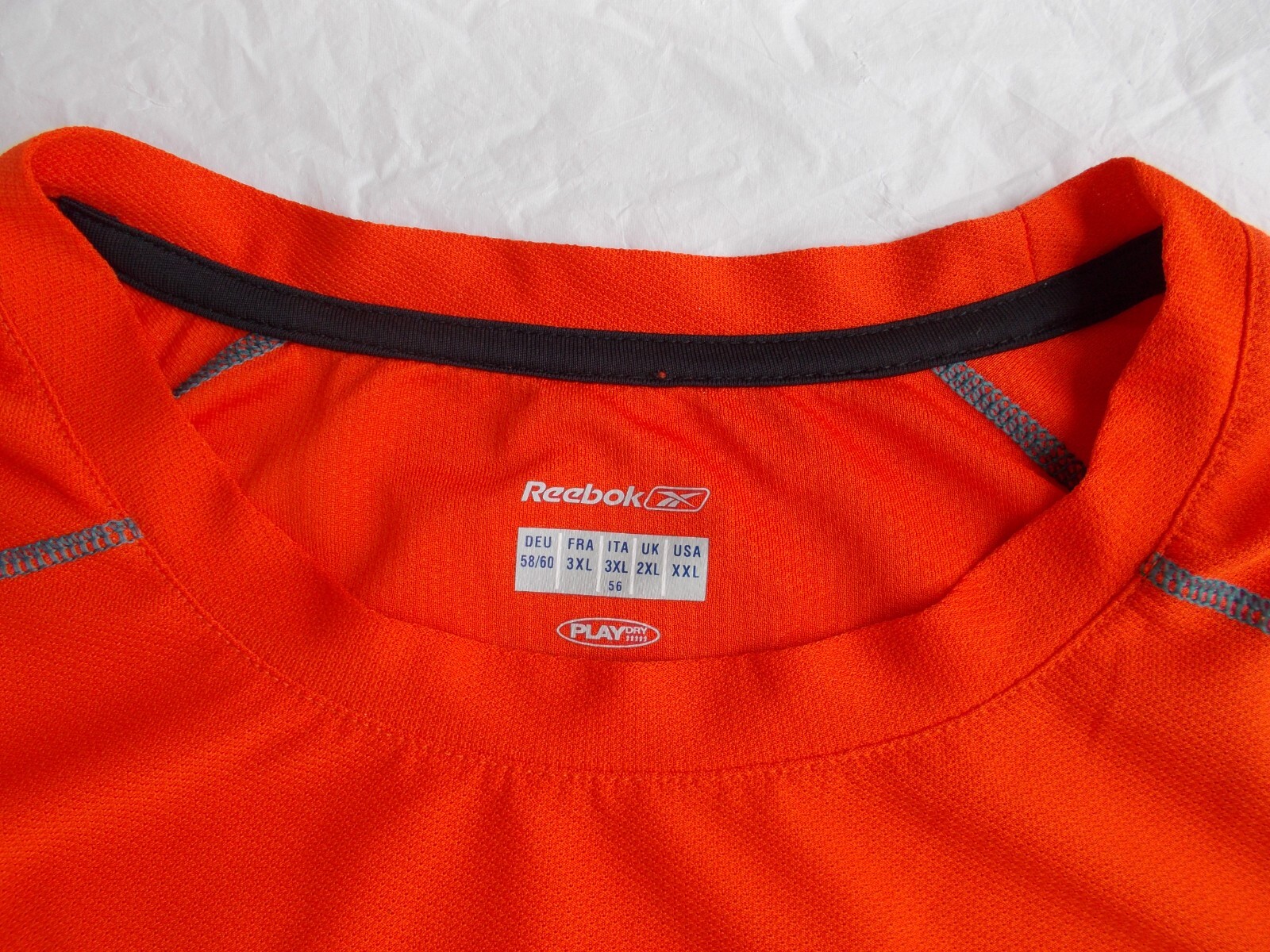 REEBOK PLAY DRY Athletic Wear Gym Workout Men's Sleeveless Shirt XXL VGC++ gallery