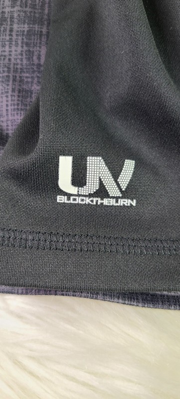 Speedo UV Blockthburn Short Sleeve shirt SZ(M) grey black gallery