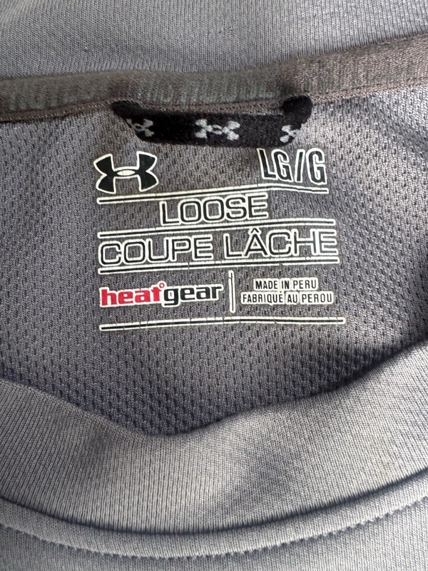 Under Armour Boston College Eagles HeatGear Gray Red Shirt Men’s Large gallery
