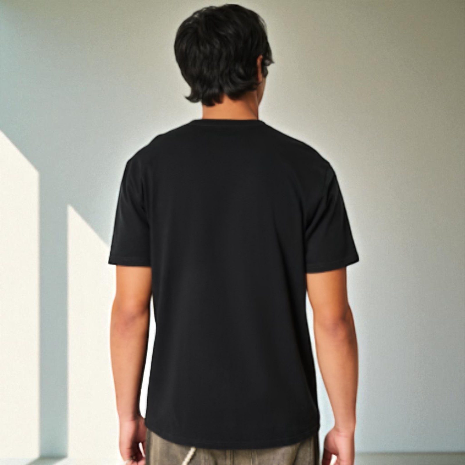 Hollister Shirt Men's Black Cooling Tee Athletic Basic Performance NEW gallery