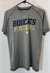 Rivalry threads 91 Men’s MSU Bobcats Short Sleeve Gym Gray Size Medium v108