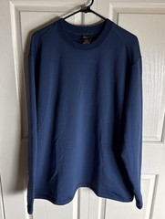 VTG Y2K Patagonia Capilene Expedition Weight Top Men Size 2XL Blue Outdoor USA