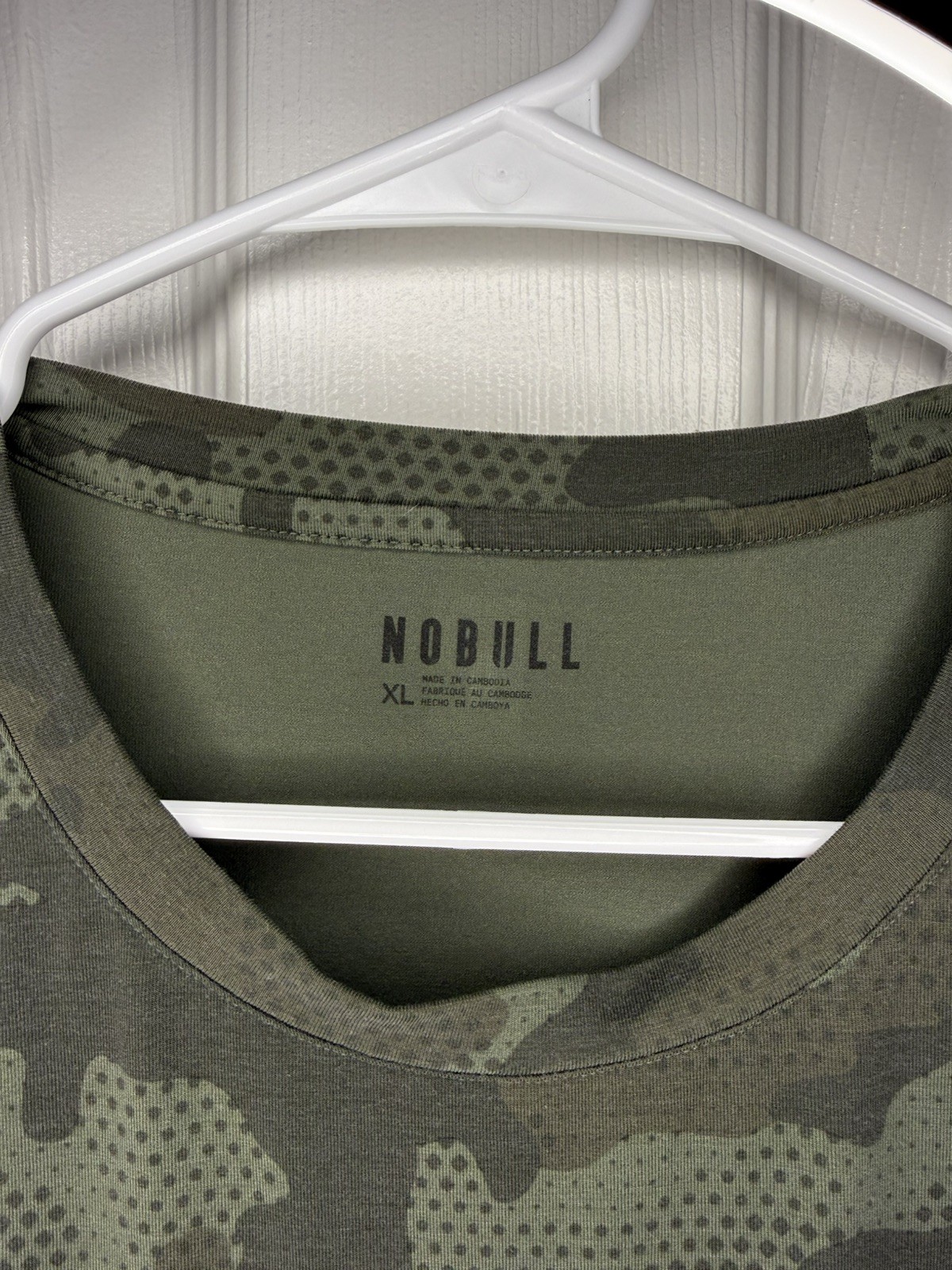NOBULL Performance Tank Top Men’s XL Camo Light Soft Athletic Workout Gym gallery