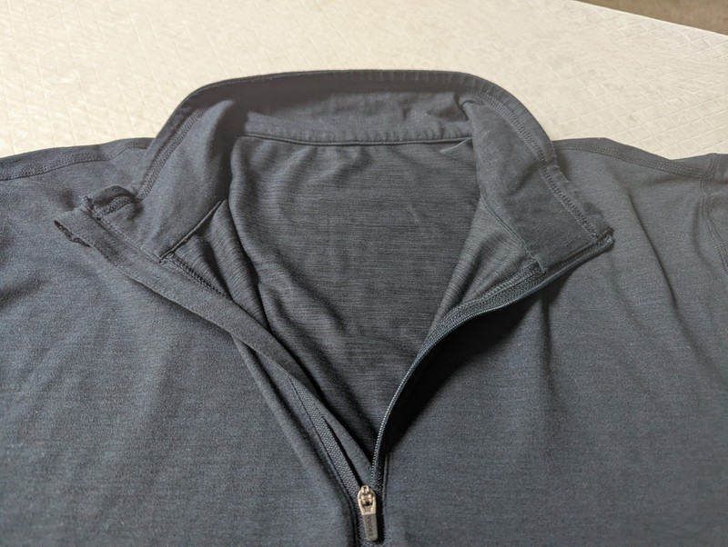 Vuori Ease Performance 1/4Half Zip Mens- black - Pullover - XLARGE XL gallery