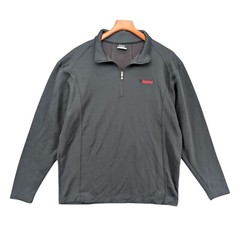 Nike Golf Sport 1/4 Zip Pullover Mens Grey Anthracite Legrand Embroidered Sz XL