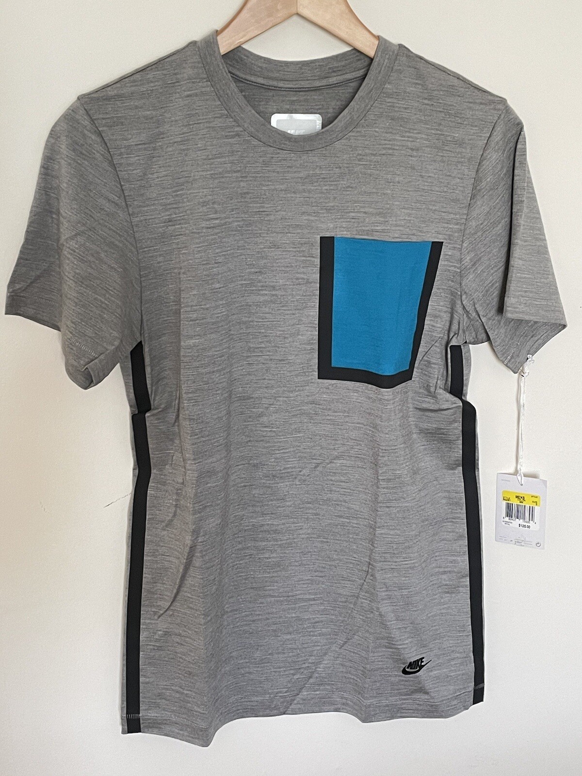 NWT Nike NikeLab White Label T-Shirt Grey Men's Small S Gray Tee 642081 064 New gallery