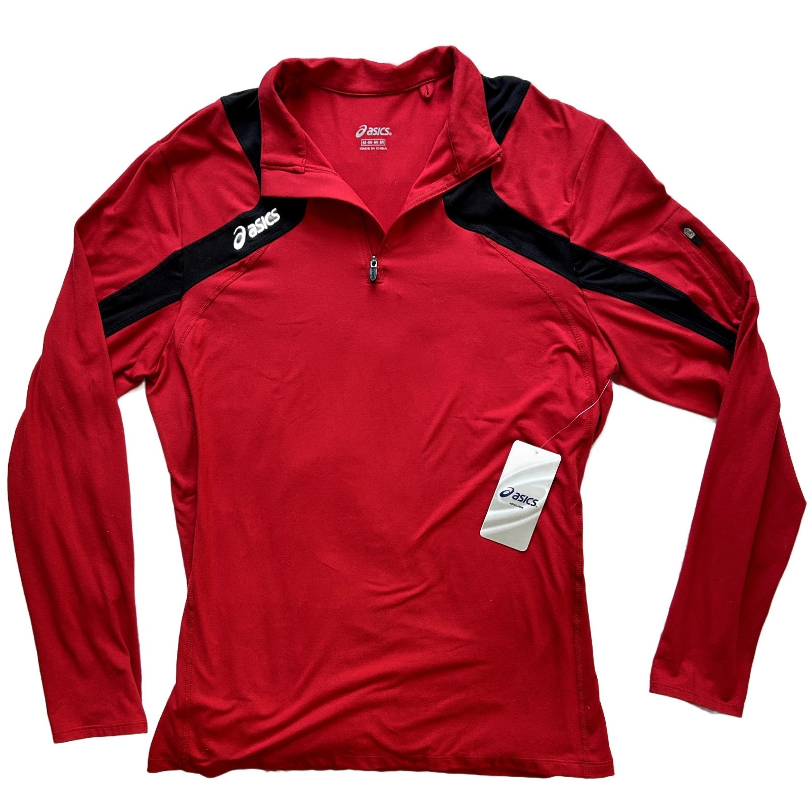 ASICS Men's Team Tech Half Zip - Size Medium. New with tag. gallery