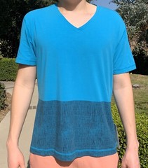 New Lululemon 5 Year Basic V Shirt Short Sleeve Blue Navy XXL