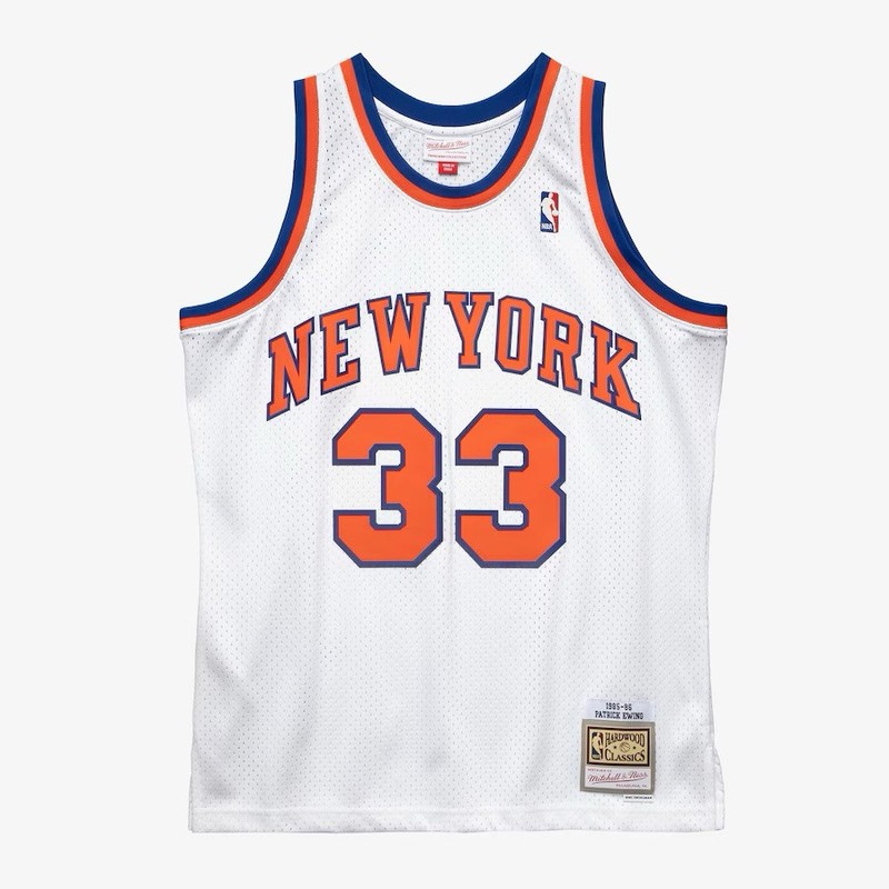 Mitchell & Ness Patrick Ewing NY Knicks 1985/86 Hardwood Classics Mesh Jersey XL gallery