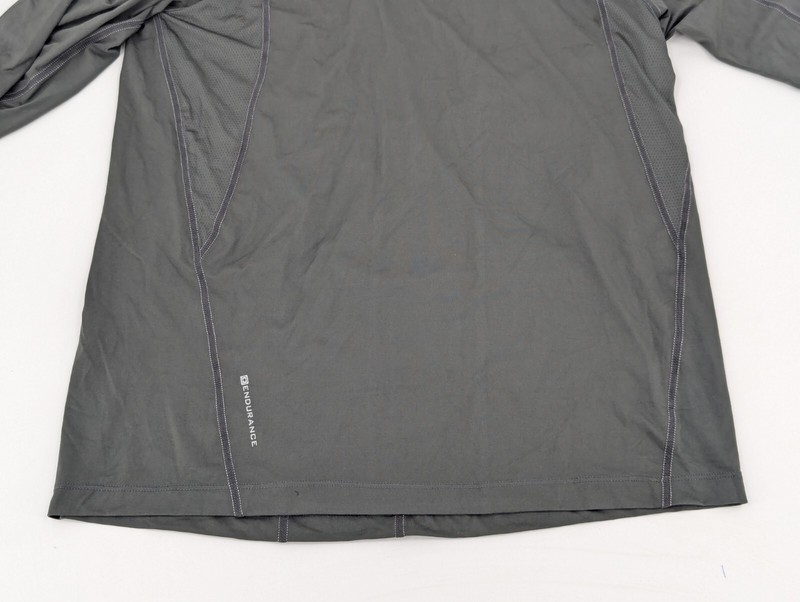Ogio Endurance 1/4 Zip Pullover Lightweight Shirt Vented S Gray NCAA Final Four gallery