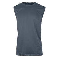 GALAXY BY HARVIC GALAXY HARVIC MEN’S SLEEVELESS MOISTURE WICKING XL – CHARCOAL