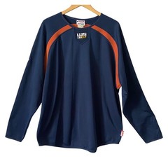 Majestic MLB 2007 World Series Therma Base Pullover Blue Men XXL Long Sleeve
