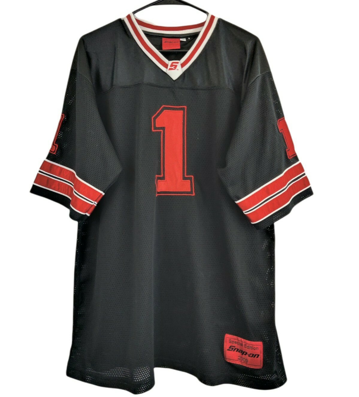 Snap On Tools Men Jersey Special Edition 2009 Short Sleeve Football Shirt Sz L gallery