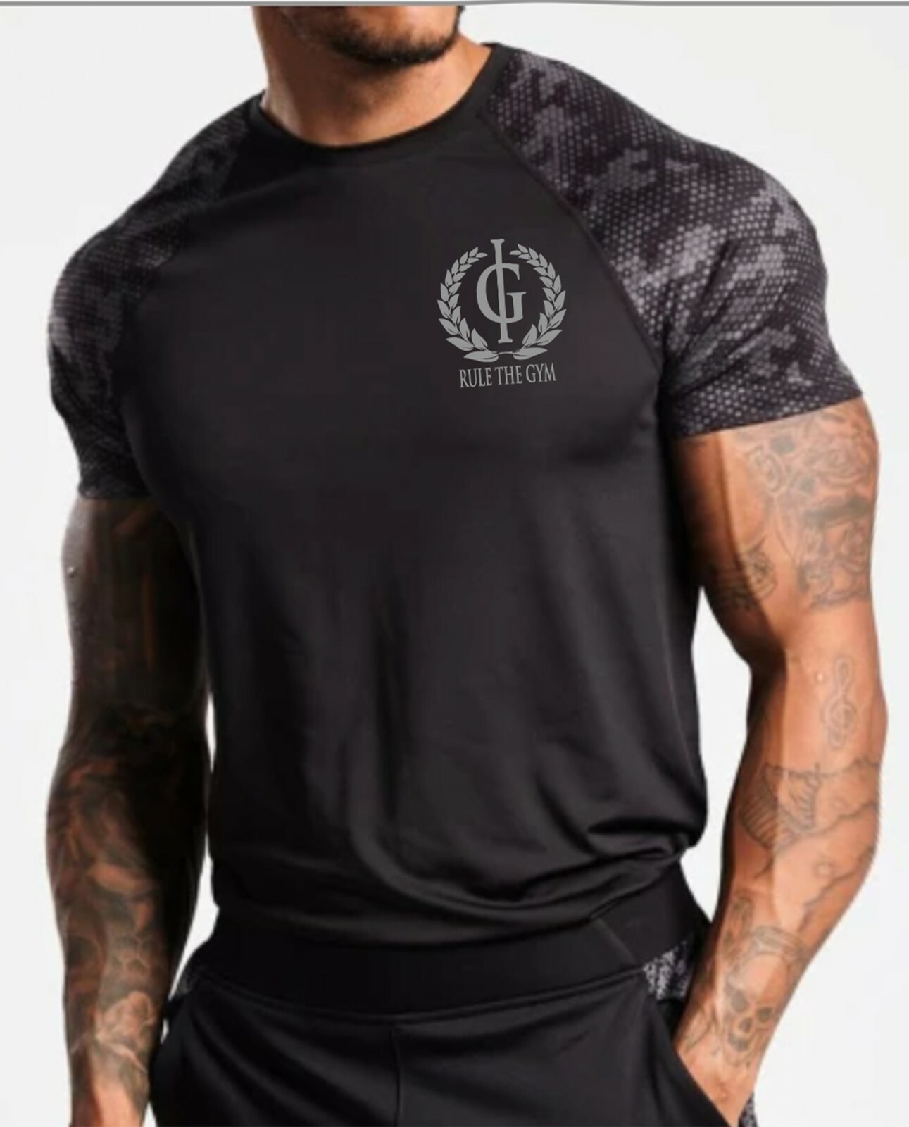 Iron Gods Assault Dri-Fit Workout T-Shirt, Mens Gym Outfit ,Gym Shirt, Gym Tee gallery