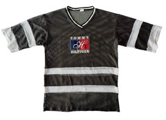 Vintage Tommy Hilfiger Mesh Jersey XL Made In USA Y2K 90s