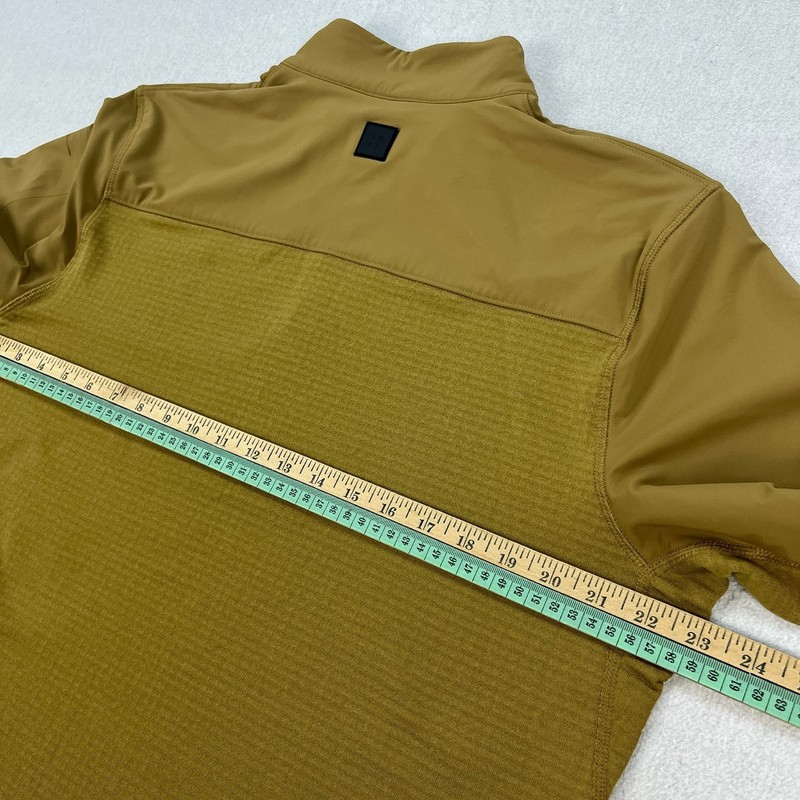 Ten Thousand Tactical Overzip Pullover Mens L (Estimate) Coyote Tan Grid Fleece gallery