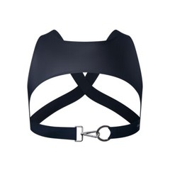 Men Shoulder Straps Soft Elasticity Muscles Show Vests Fitness Stage Performance