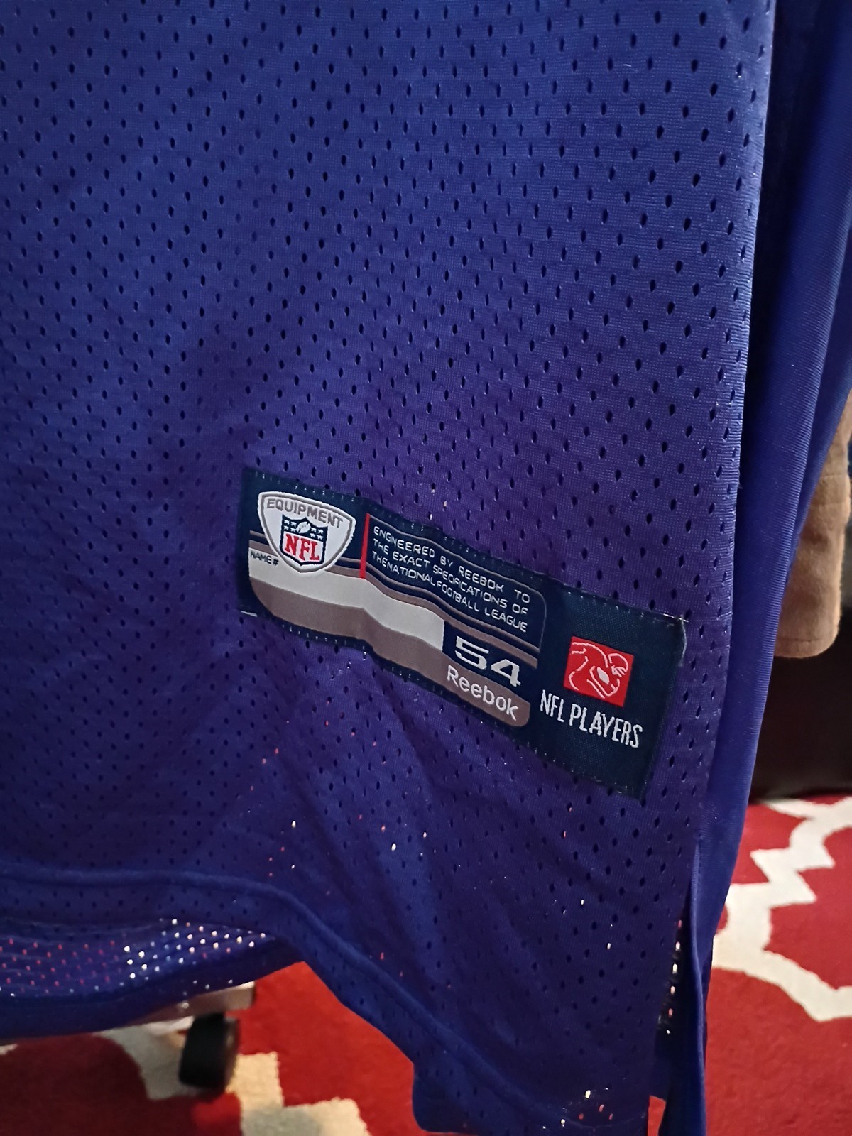 Michael Oher Baltimore Ravens # 74 Reebok On Field Jersey Men's Size 54 2XL gallery