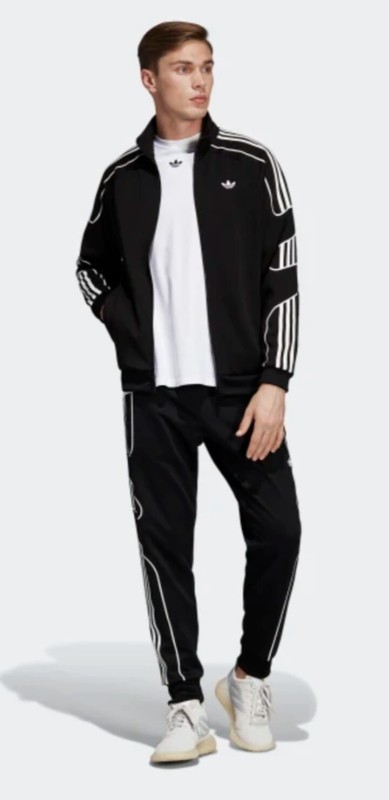 BNWT ADIDAS ORIGINALS SUPERSTAR SPIRIT 90'S TRACK TOP JACKET BLACK CLASSIC MEN gallery