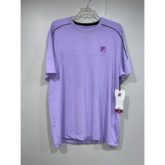 Fila Adrenaline Performance Tennis Men’s Shirt Crew Purple Athletic Training Lar