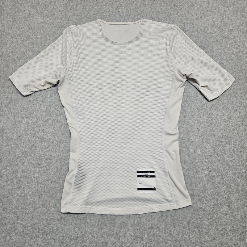 Rapha FLAHUTE Men's Lightweight Base Layer Short Sleeve White Shirt Small gallery