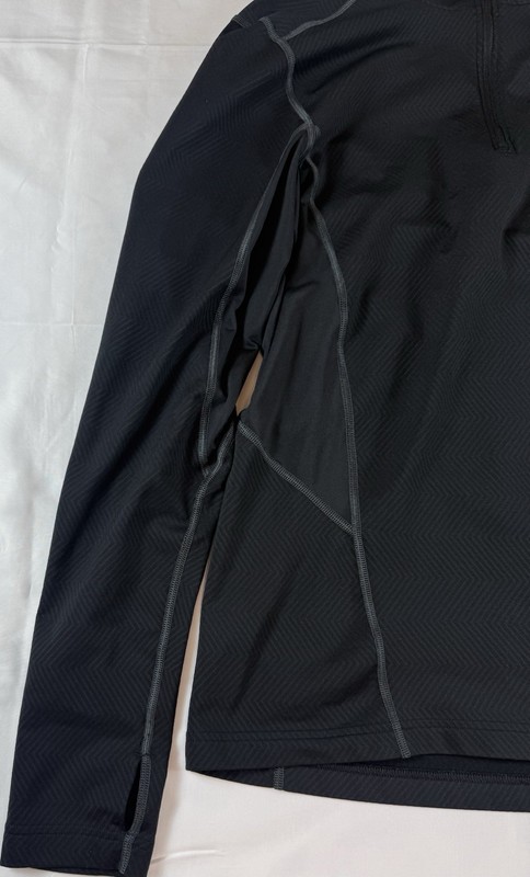 Nike Pro Hyperwarm 1/4 Zip Pullover Black Men’s Size M gallery