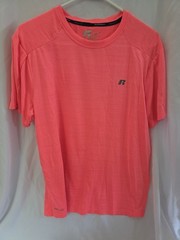 Men’s Russell Dri-Power T Shirt Orange Lg