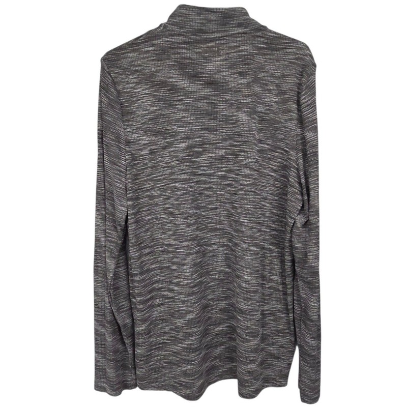 Under Armour 1/2 Zip Pullover Mens XL Gray Black Performance Stretch Shirt NWT gallery