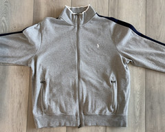 POLO RALPH LAUREN PERFORMANCE LONG SLEEVE FULL ZIP TRACK JERSEY JACKET MENS XL
