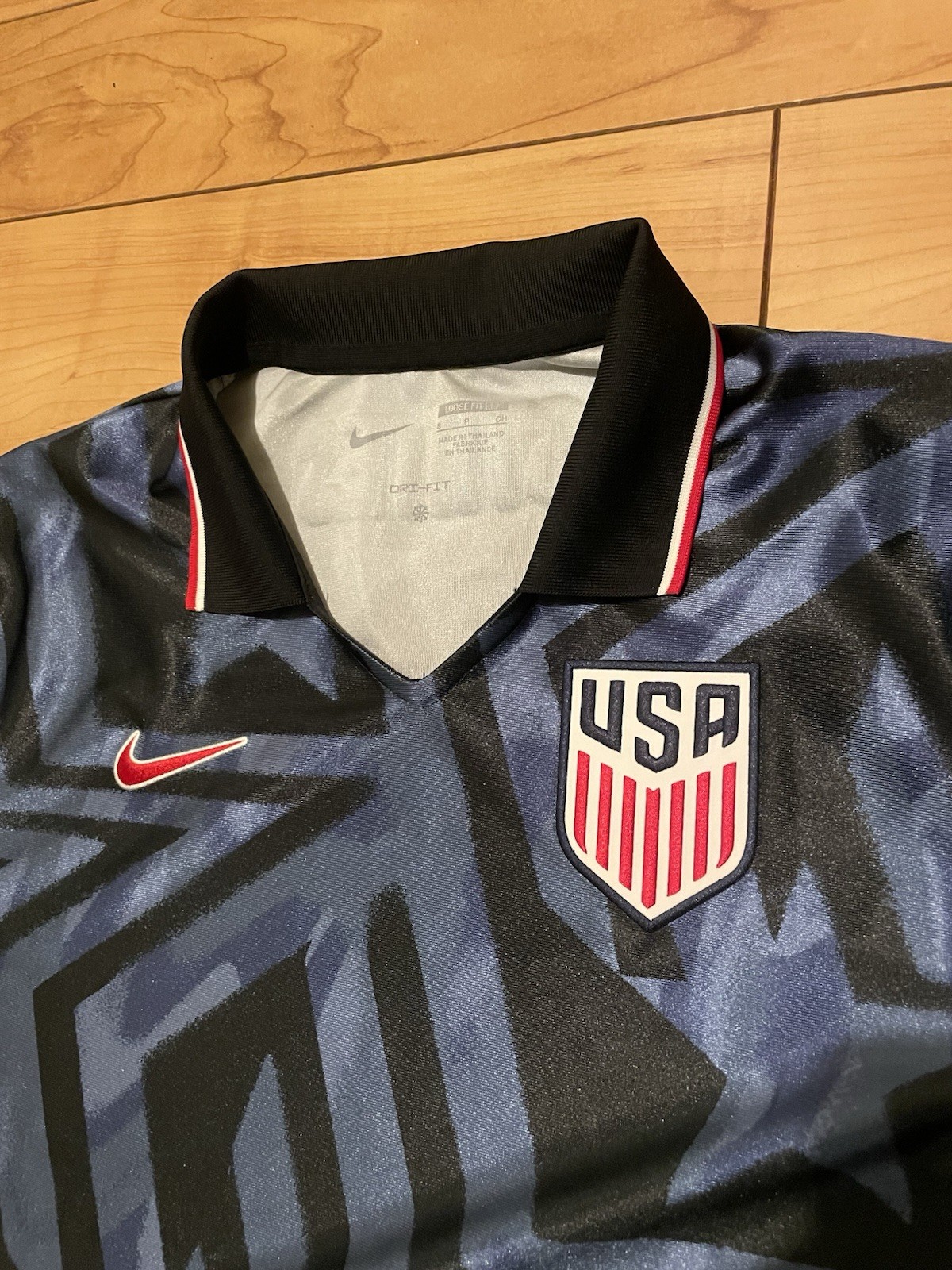 New! Nike USMNT Energy Dri-Fit Soccer Jersey Top, Size S USA Brad Pitt *In Hand* gallery