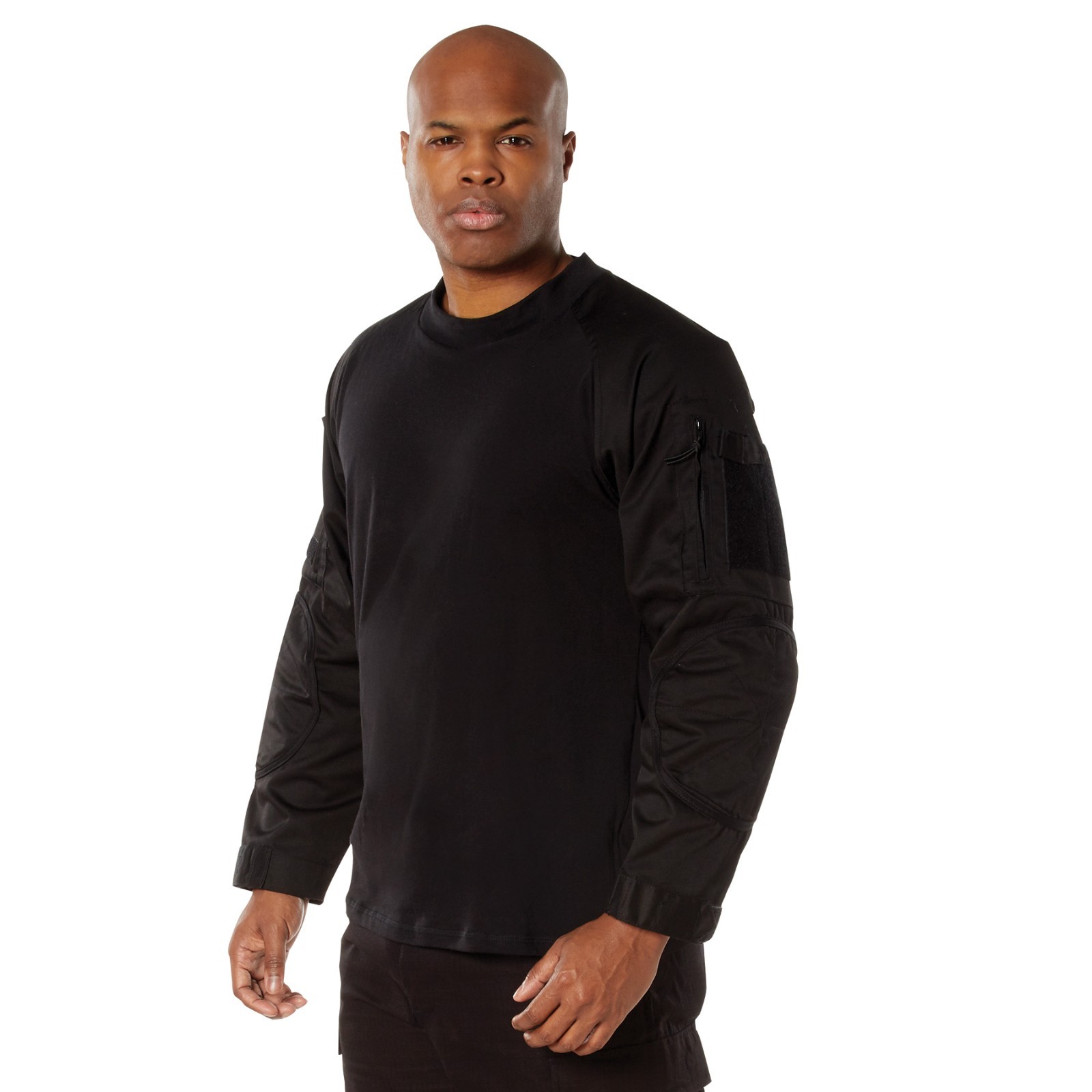 Rothco Tactical Combat Airsoft Shirt Paintball Uniform Black Long Sleeve Top gallery