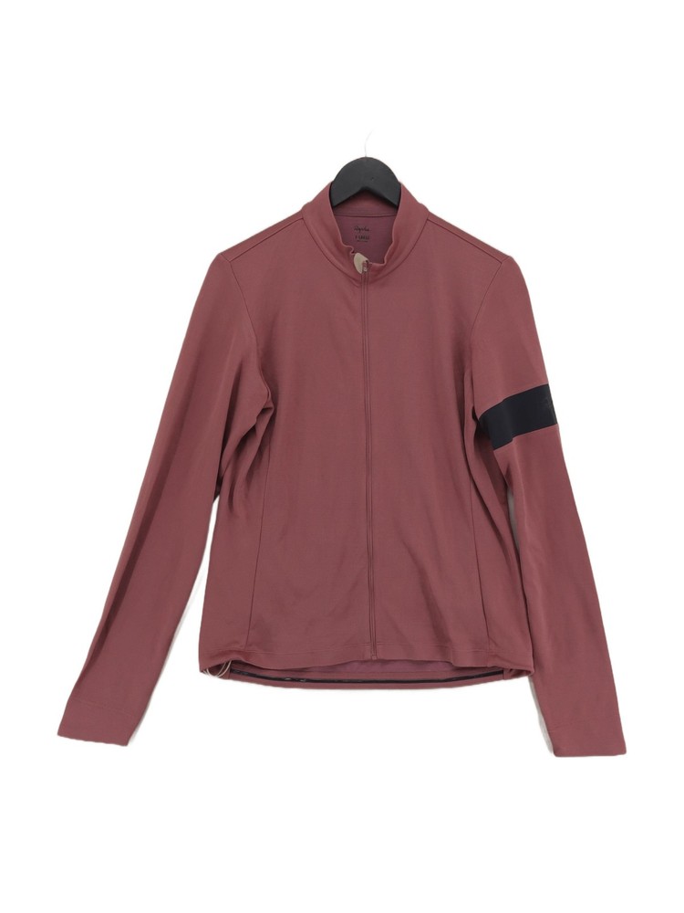Rapha Men's Loungewear XL Red Polyester with Nylon, Elastane Mock Neck Basic