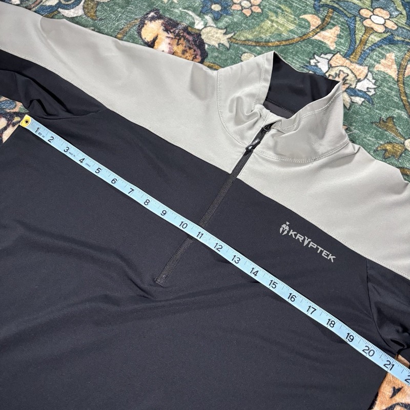 Kryptek Valhalla II Long Sleeve 1/2 Zip Pullover Lightweight Hunting Outdoor M gallery