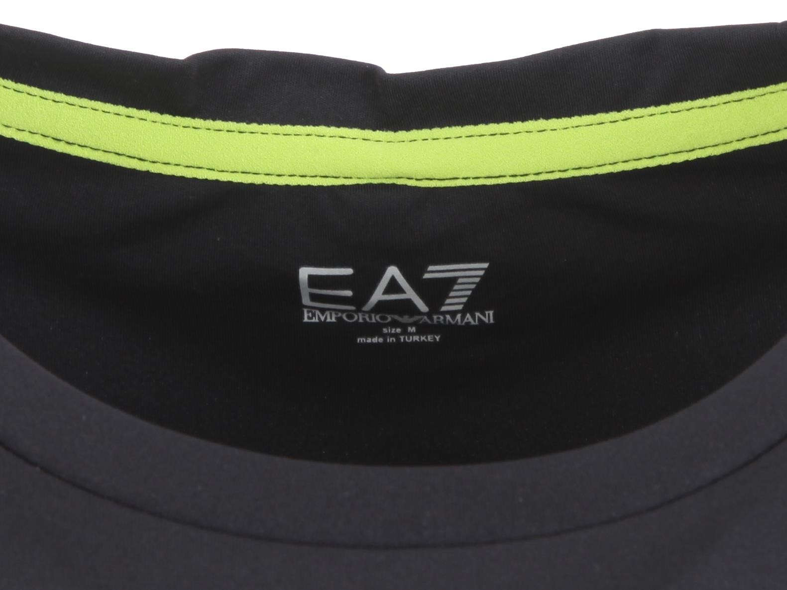 Emporio Armani EA7 men's sleeveless functional shirt Ventus 7 black size M gallery