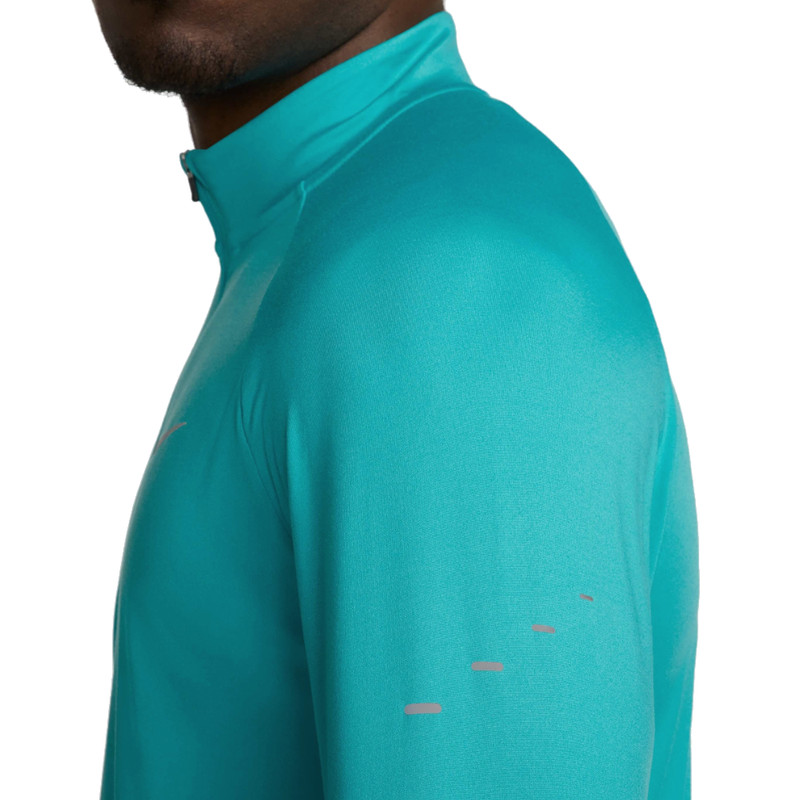 NIKE STRIDE DRI-FIT 1/4-ZIP MIDLAYER running top HV2180-345 dusty cactus Size M gallery