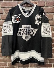 Vintage Los Angeles Kings Wayne Gretzky 90s NHL CCM hockey Jersey size 44